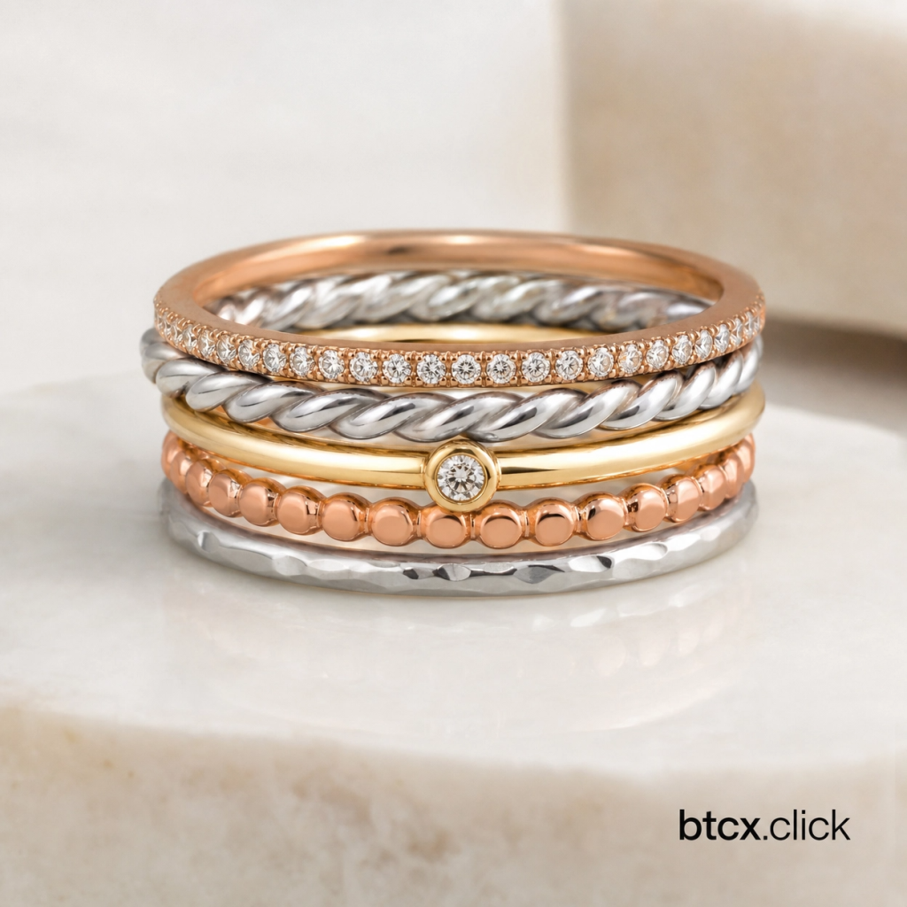 Modern Stackable Ring