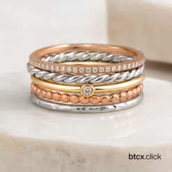 Modern Stackable Ring