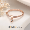Rose Gold Charm Ring