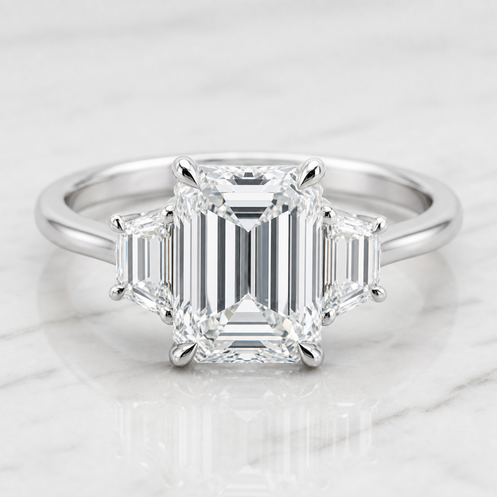 moissanite ring